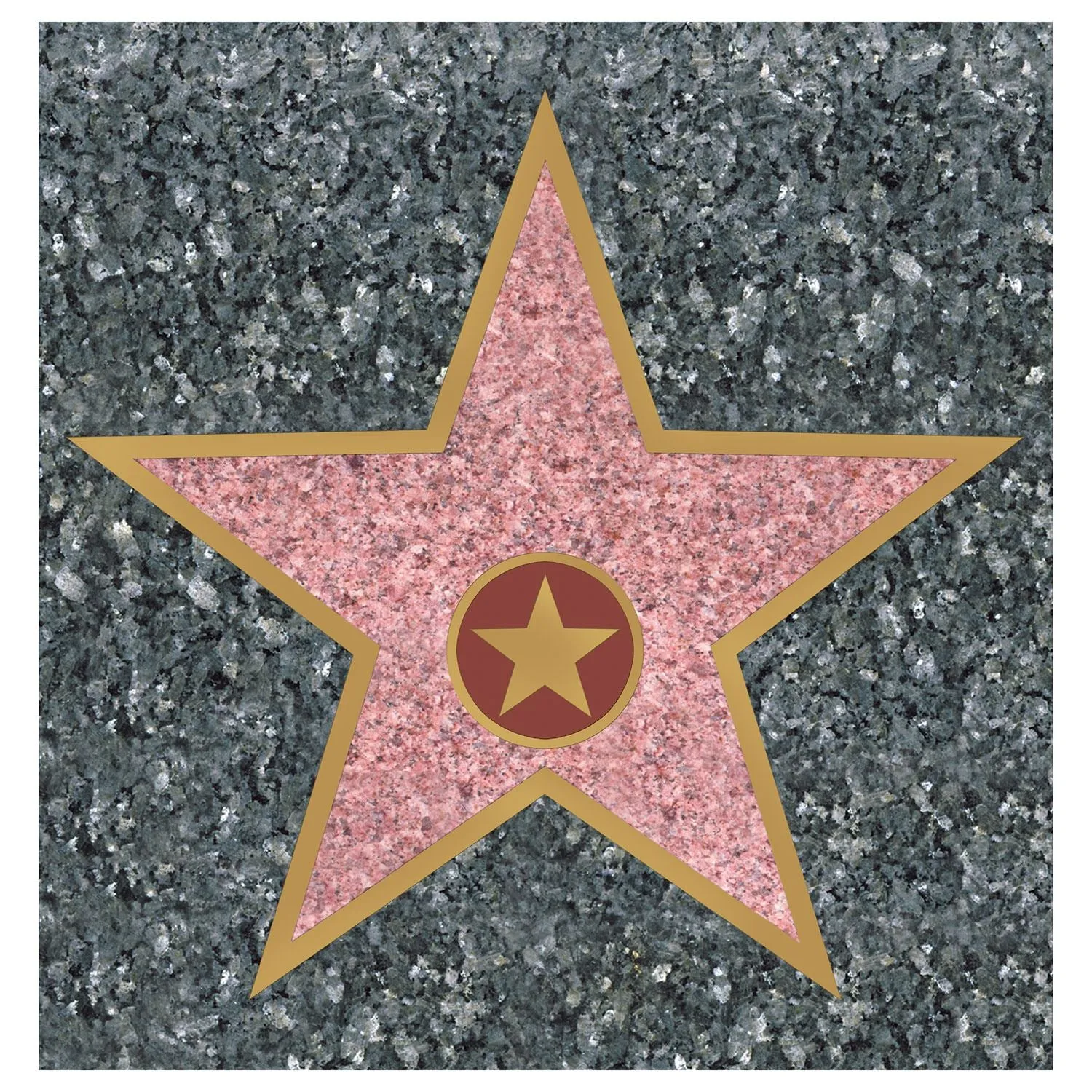 Beistle Star Peel N Place Decal - Party Supply Decoration for Awards Night
