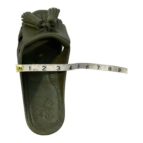 Bench Black BENSAN-D TUSSEL Japanese Sandals Sz L/39/8.5