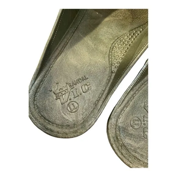 Bench Black BENSAN-D TUSSEL Japanese Sandals Sz L/39/8.5