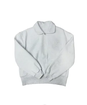 BENECIA 12 Flat Fleece Twill Man-To-Man - Melange Gray