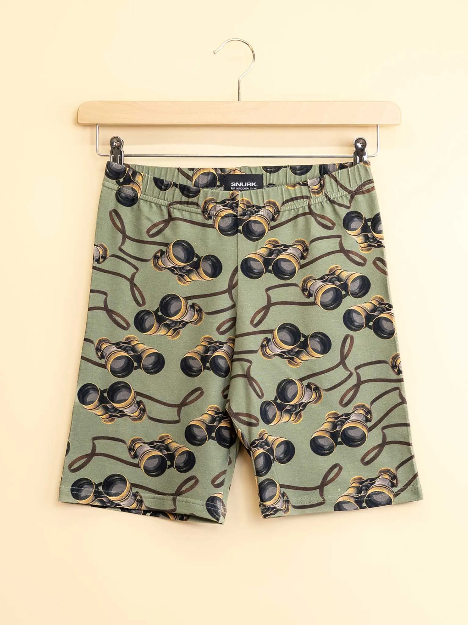 Binoculars T-shirt en Bikershorts set Dames