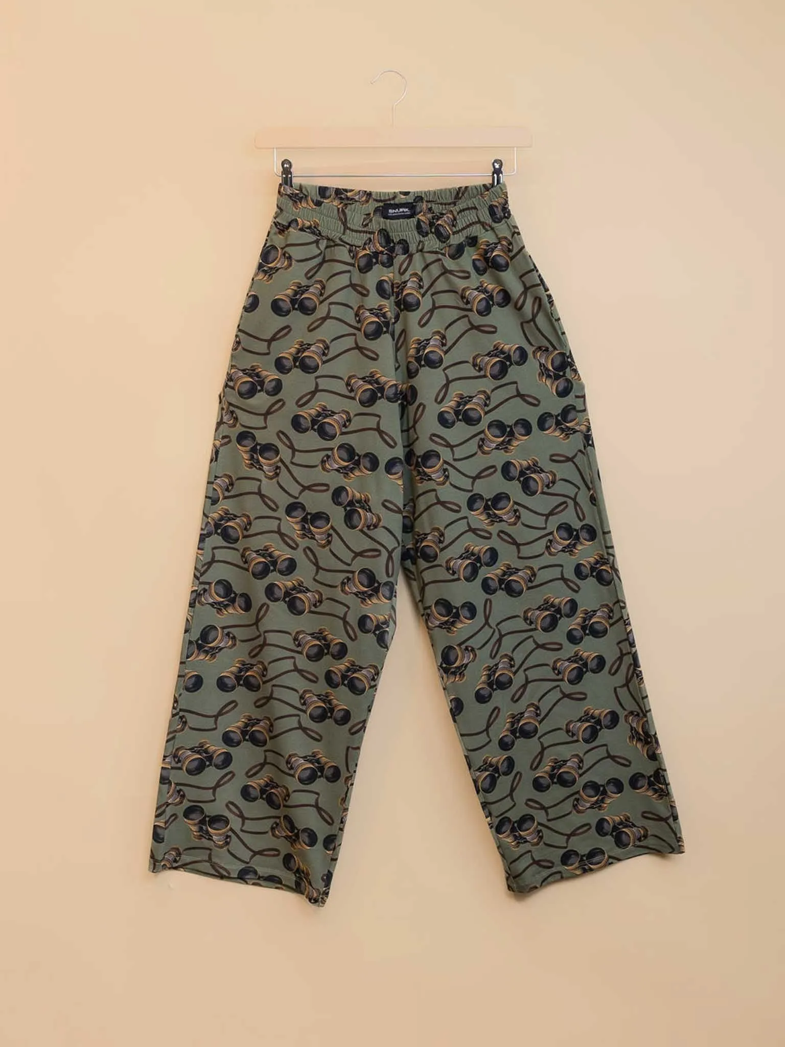 Binoculars Topje en Wijde broek set Dames