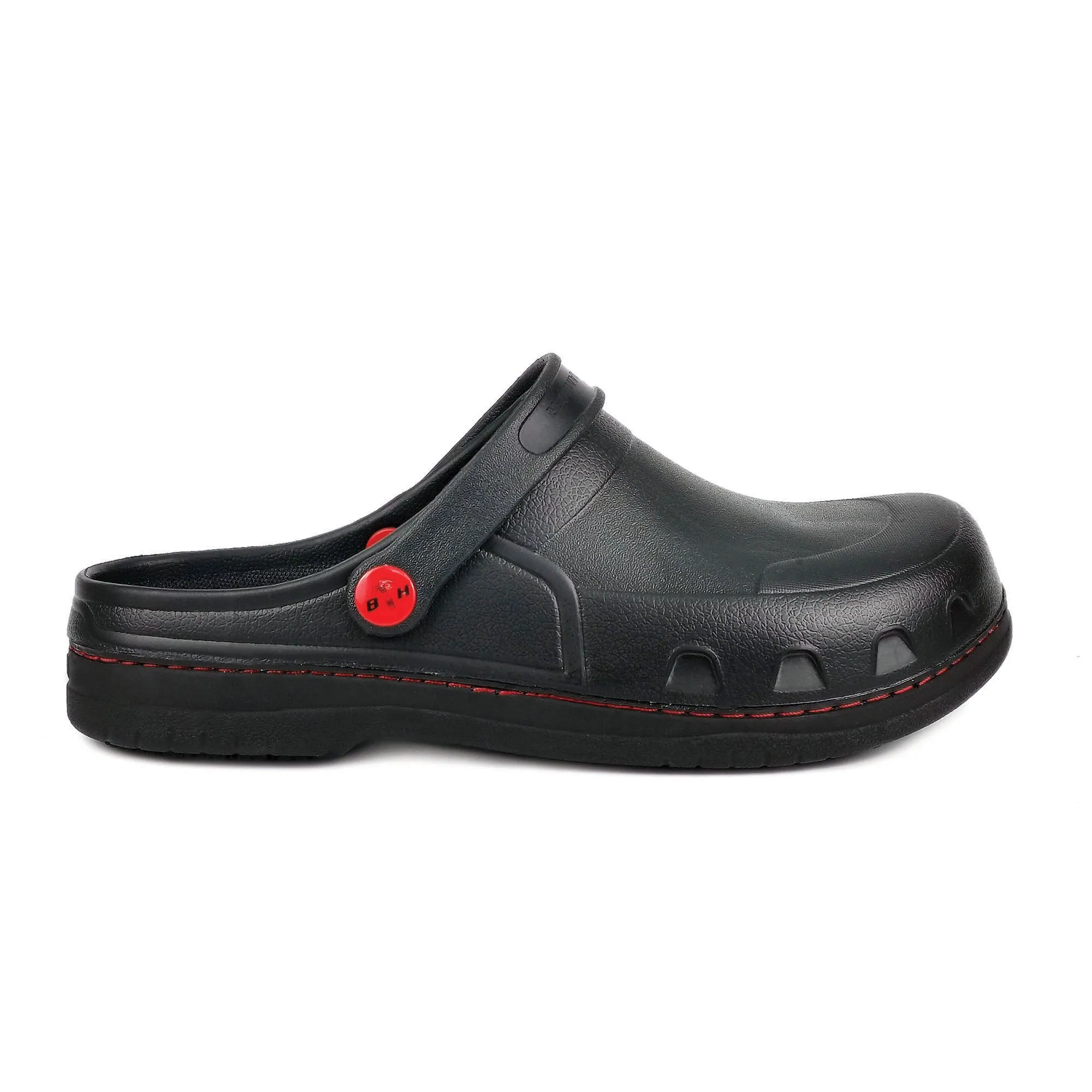 Black Hammer BHC-S101 Safety Clogs Slip Ons