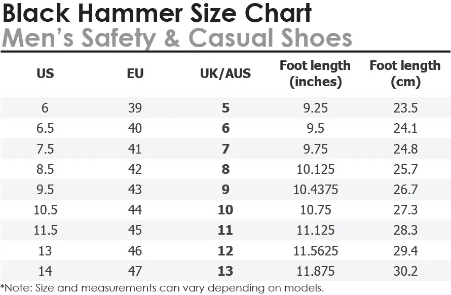 Black Hammer Safety Rain Boots with Steel Toe Cap and Steel Midsole BH(LL2)Yellow