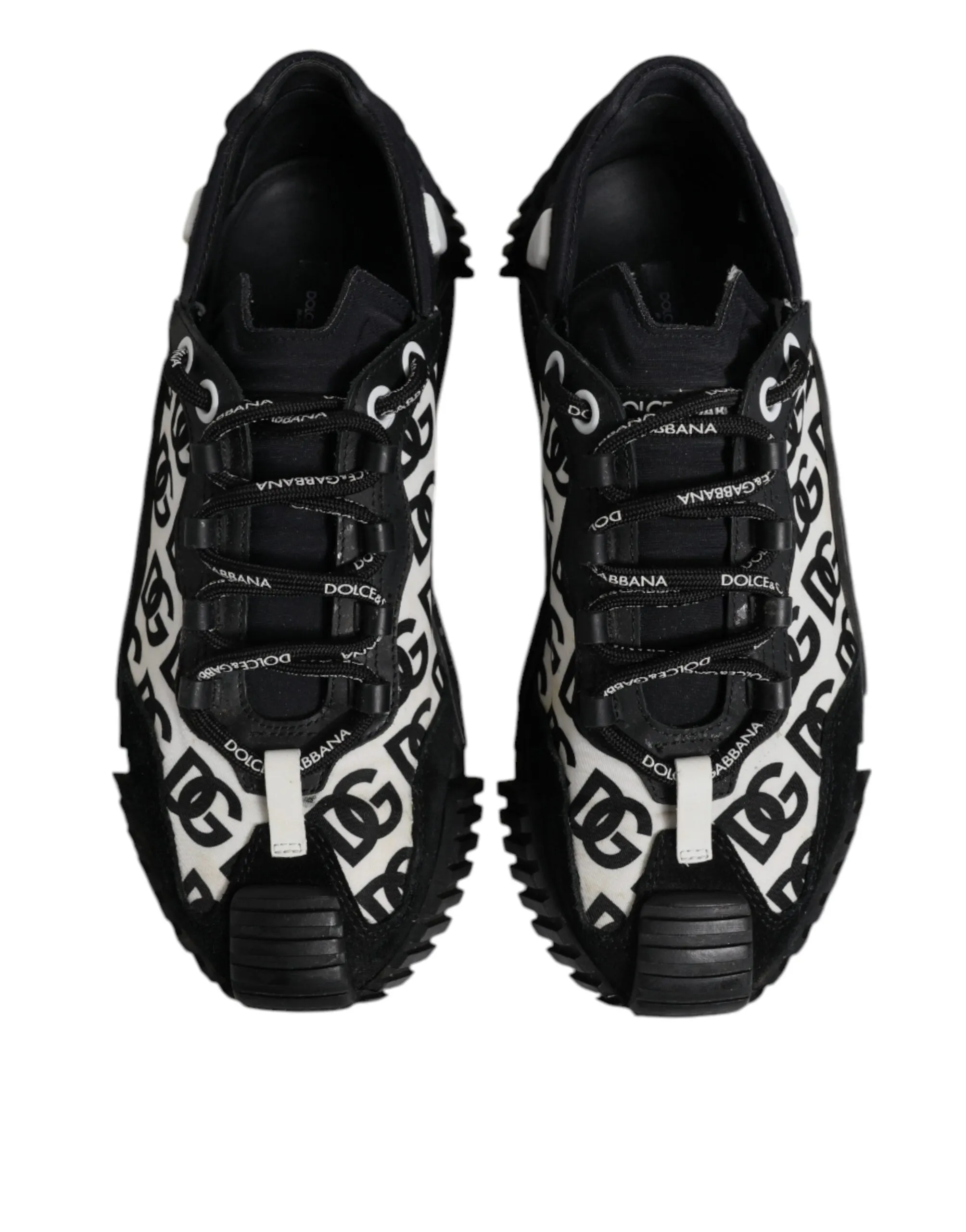 Black Logo Lace Up Low Top NS1 Sneakers Shoes