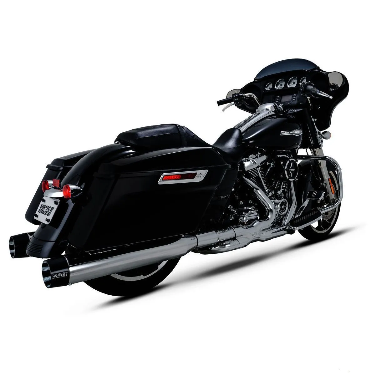 BLACKBIRD 450 SLIP-ONS CHR TOURING 2017-23 v16792