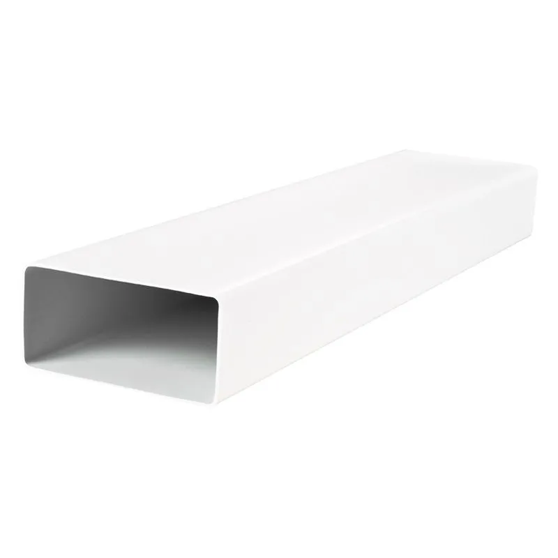Blauberg Flat Plastic Ducting 204x60mm - 1m long