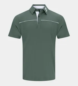 BLOCK PIQUE POLO - SAGE