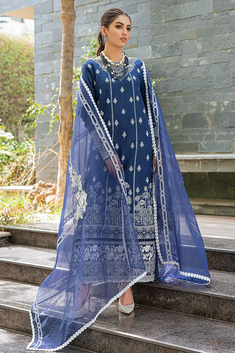 Blue Ribbon | Mushq Maison Pret Collection 2022 | Stitched Ready to Wear Lawn Suits