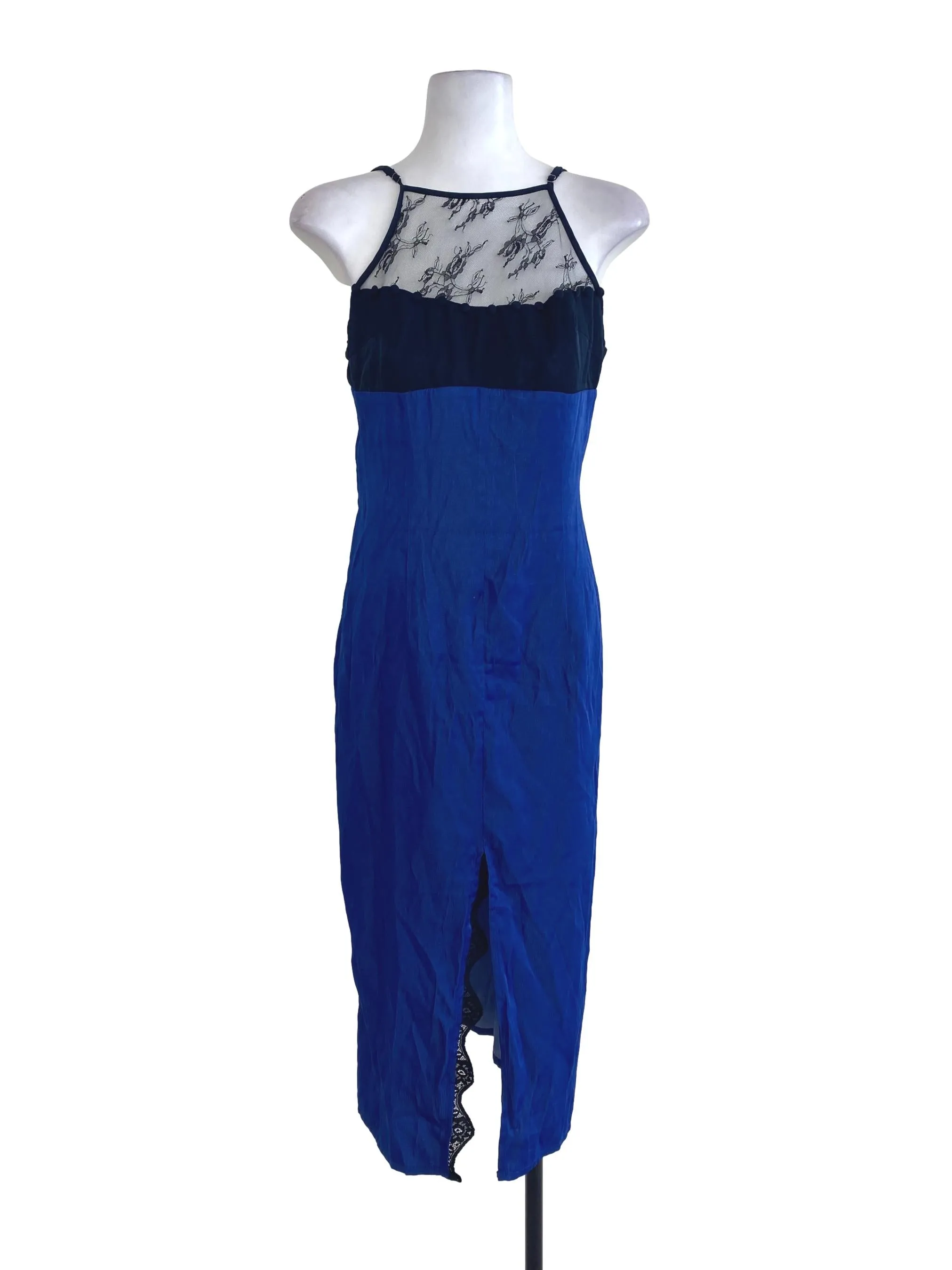 Blue Slip Dress