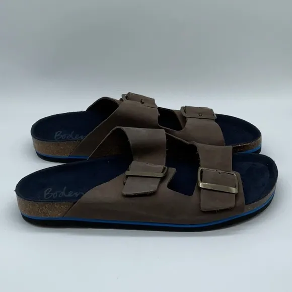 Boden Leather Double Strap Sandal