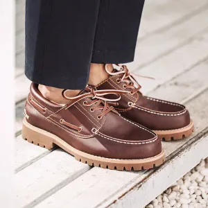 BritStone Herrenmode Retro Low-Top Leder Boots