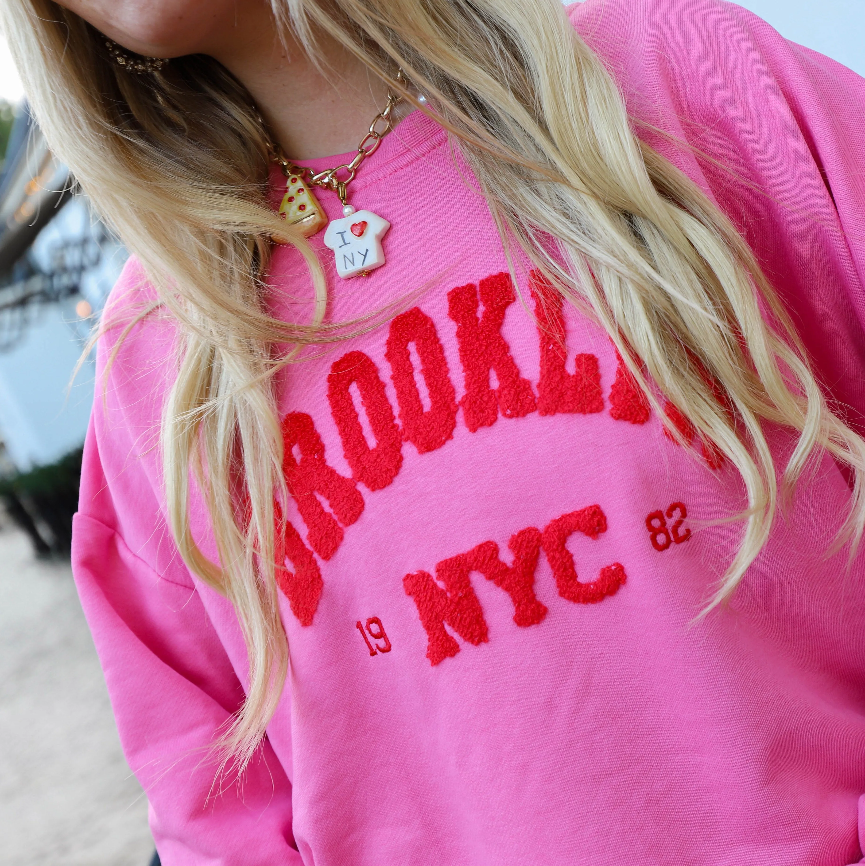 Brooklyn sweater pink