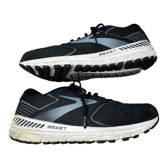 Brooks Beast 20 Comfort Supportive Running Shoes Black Men’s Size 12.5