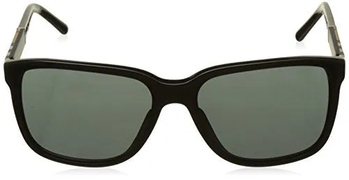 BURBERRY BE4181 3001/87 Black BE4181 Square Sunglasses Lens Category 3 Size 58m