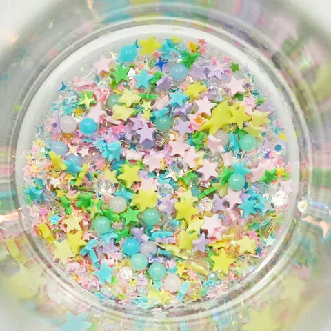 Buttons Galore & More - Shaker Embellishments - Mix Upz - Wish Upon A Star / MXZ107