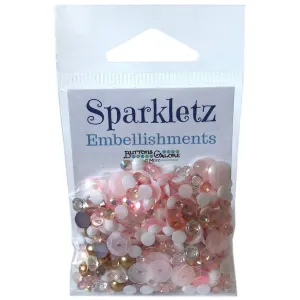 Buttons Galore & More - Shaker Embellishments - Sparkletz - Coral Coast / SPK100