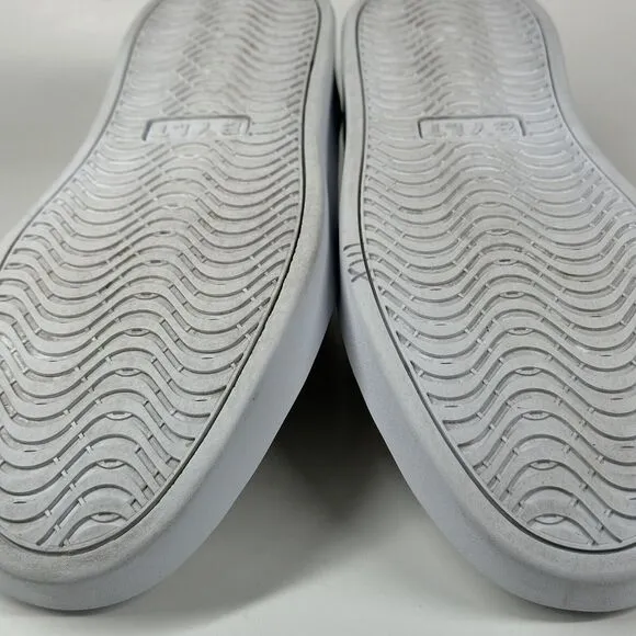 BYLT Shoes Mens Size 10 Lido Knit White Sneakers Casual Classic