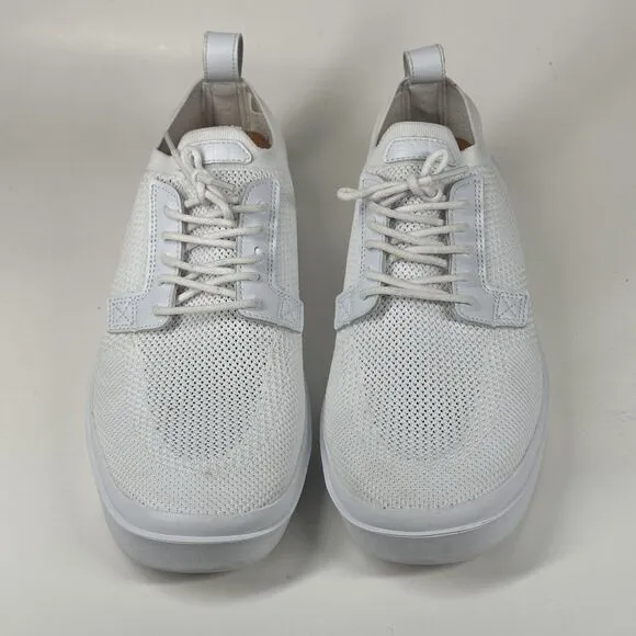 BYLT Shoes Mens Size 10 Lido Knit White Sneakers Casual Classic