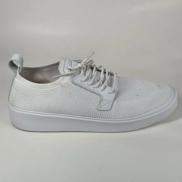 BYLT Shoes Mens Size 10 Lido Knit White Sneakers Casual Classic