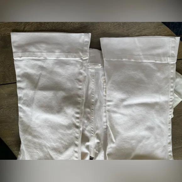 Cabi White Lido Crop White Women's Pants #5690 Size 2