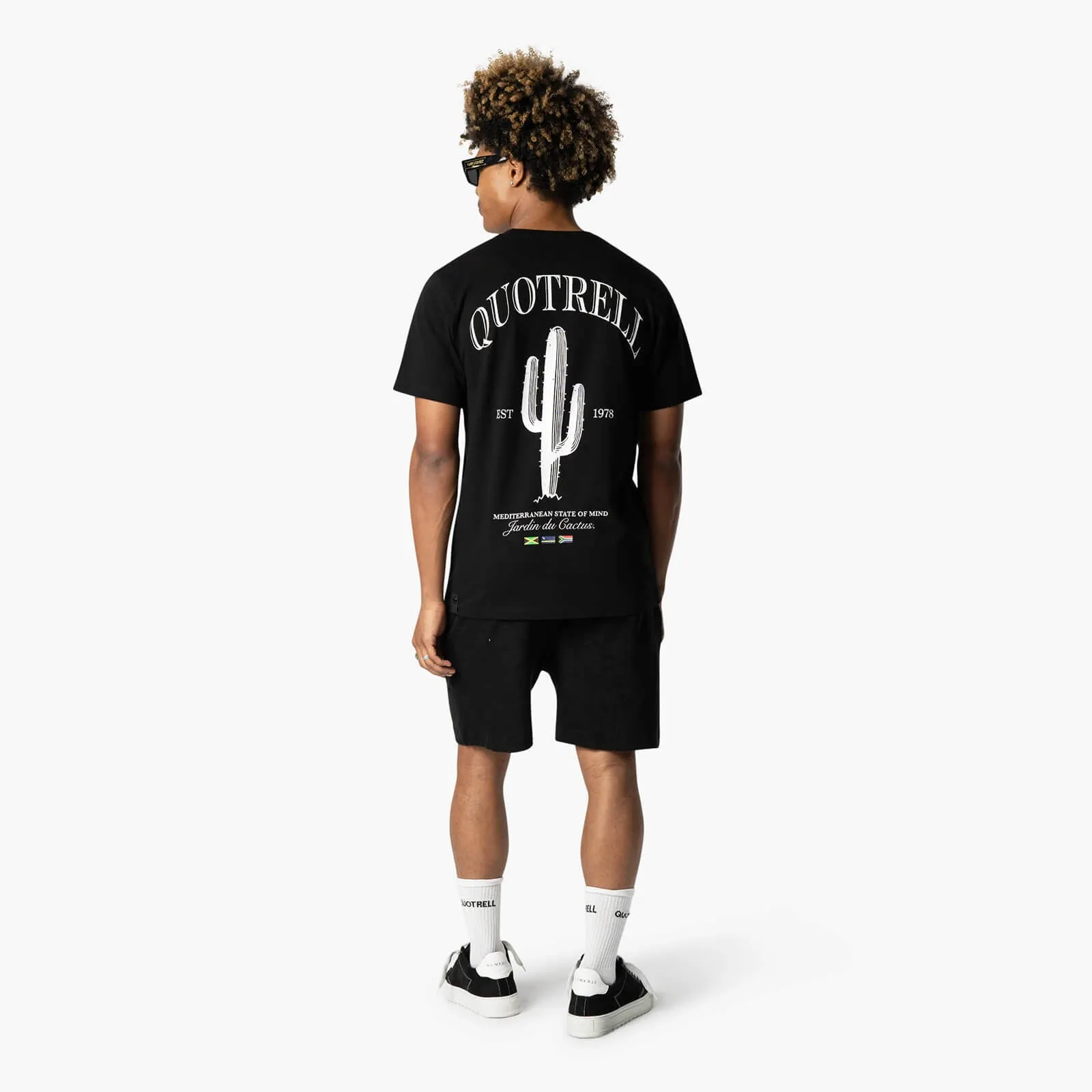 CACTUS T-SHIRT | BLACK/WHITE