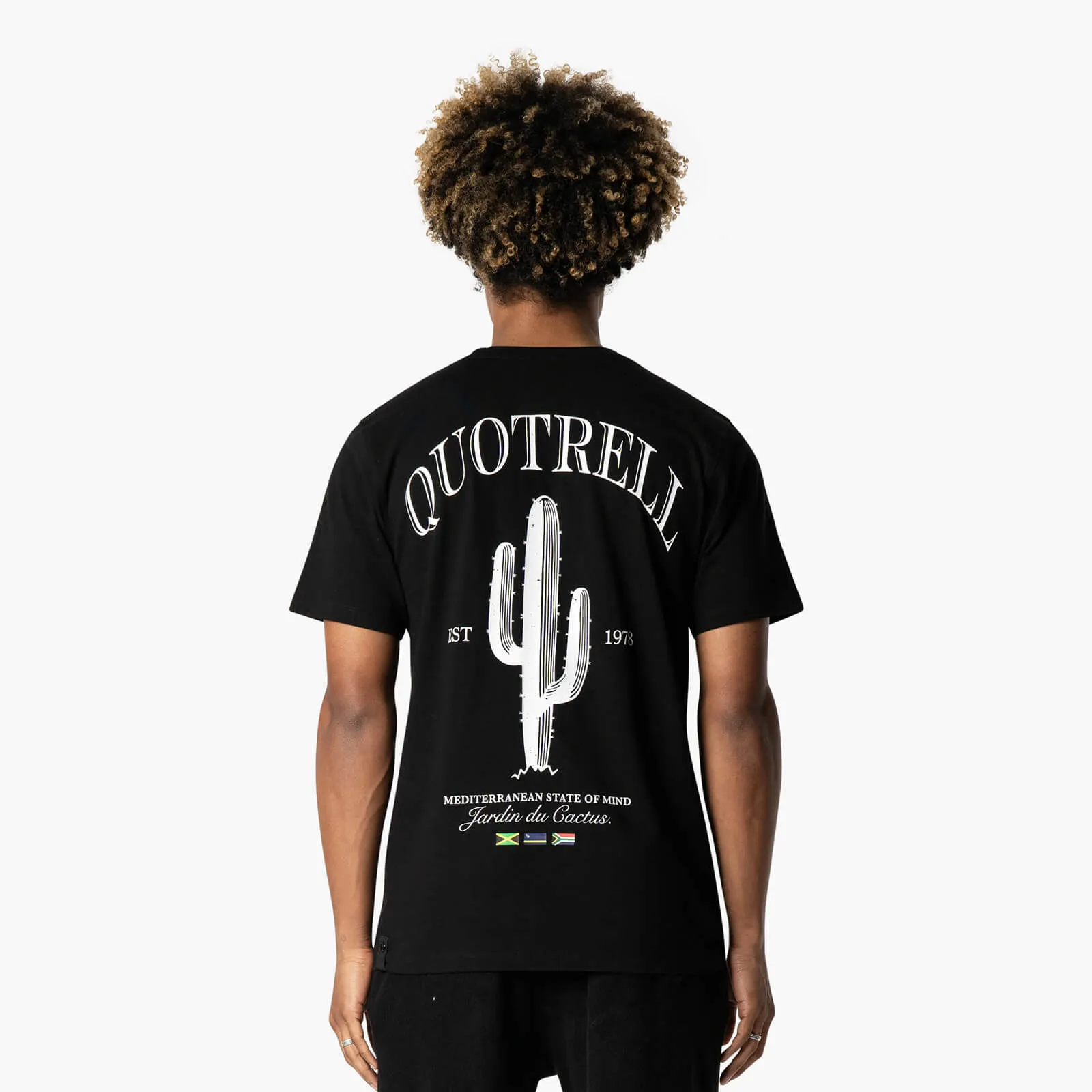 CACTUS T-SHIRT | BLACK/WHITE