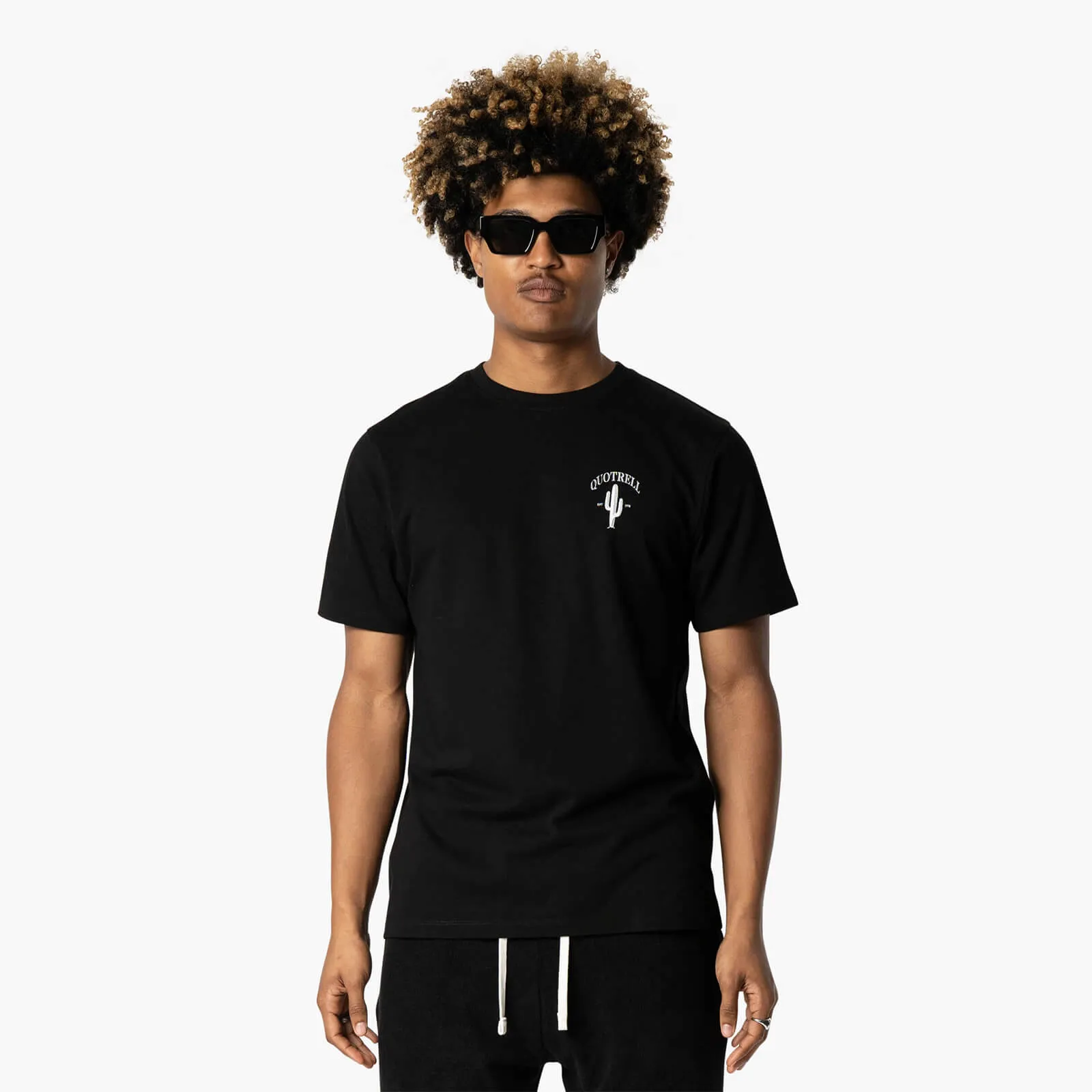 CACTUS T-SHIRT | BLACK/WHITE