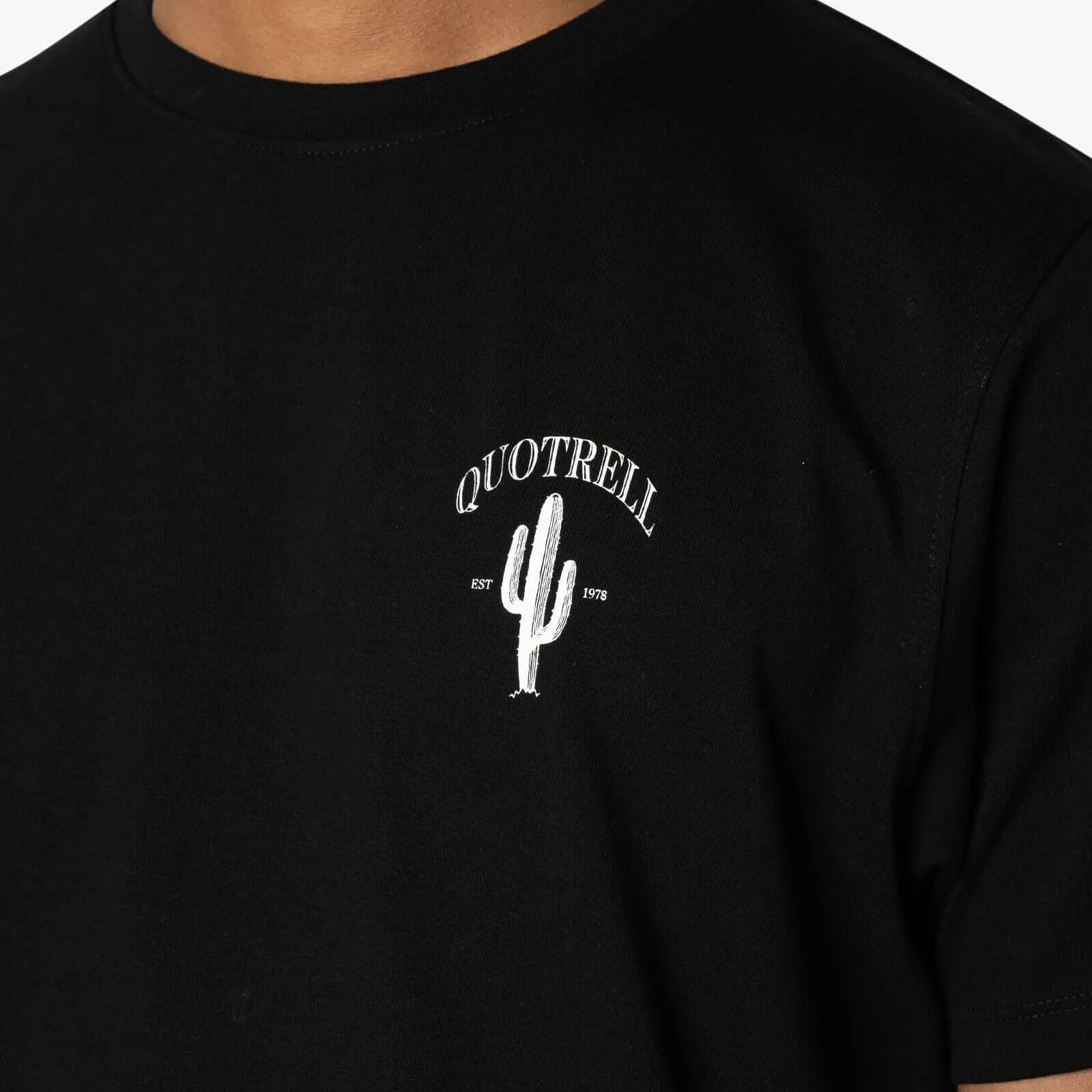 CACTUS T-SHIRT | BLACK/WHITE