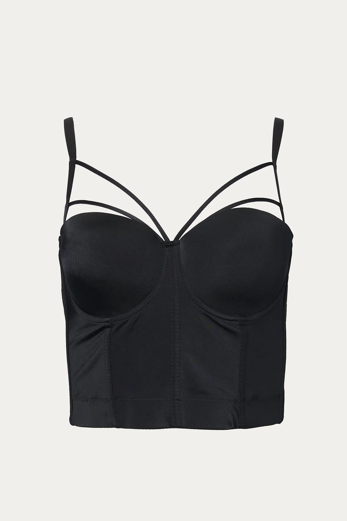 CAGED BUSTIER TOP