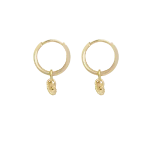 Caia Mini Hoop Earrings - Gold
