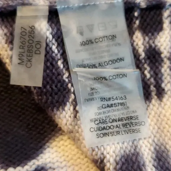 Calvin Klein tie dye pull on pencil skirt