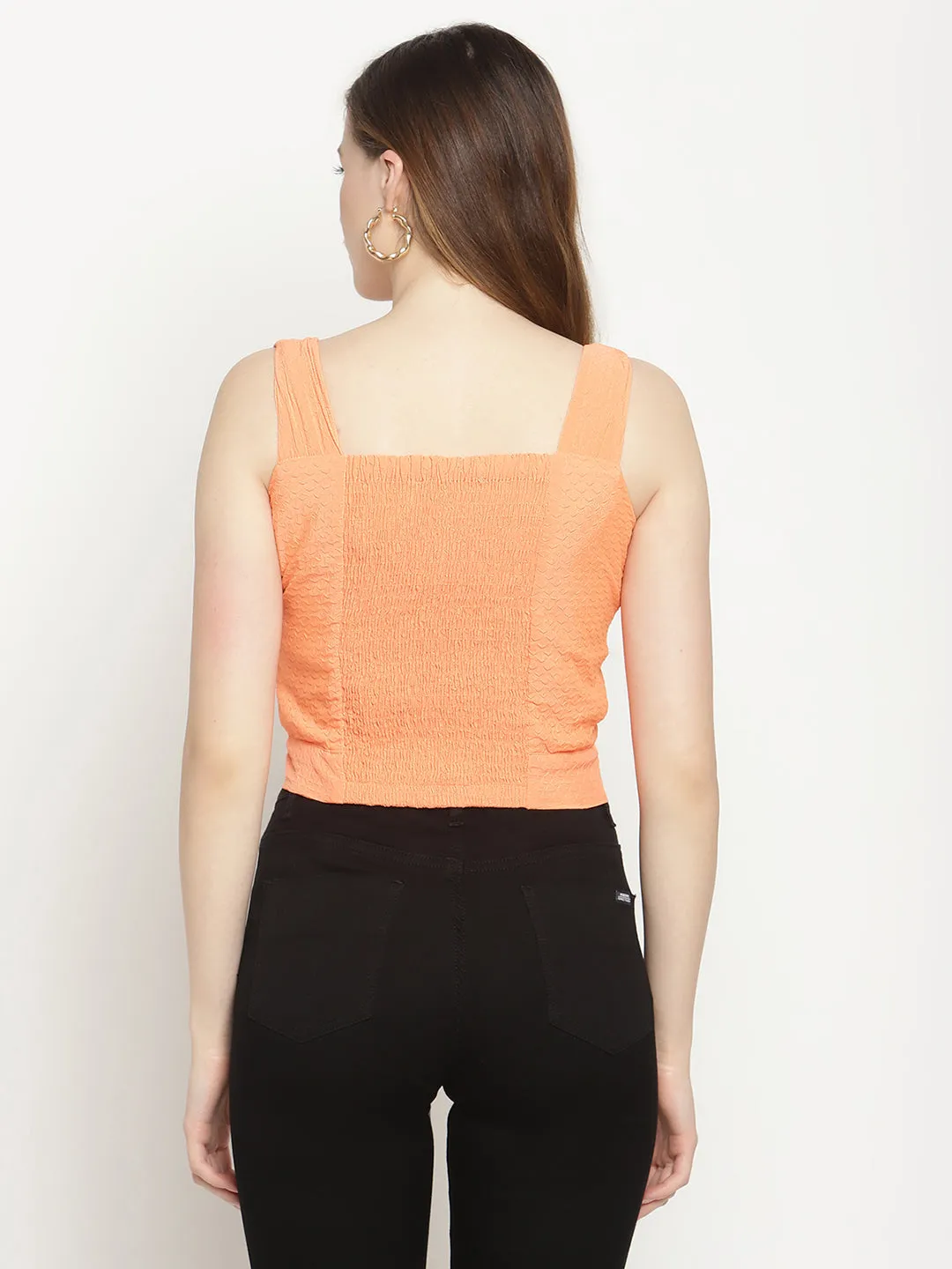 Camla Barcelona Orange Top