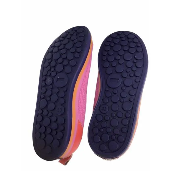 Camper Kids Unisex Girl Slip on shoes Size 33-US 2.5 Pink