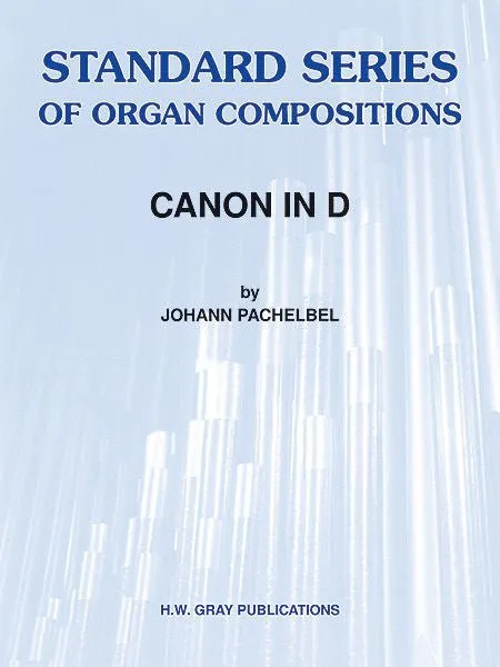 Canon in D, for Organ