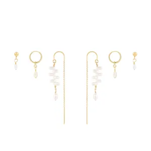 Capri Earring Bundle  - Gold
