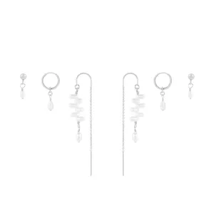 Capri Earring Bundle  - Silver
