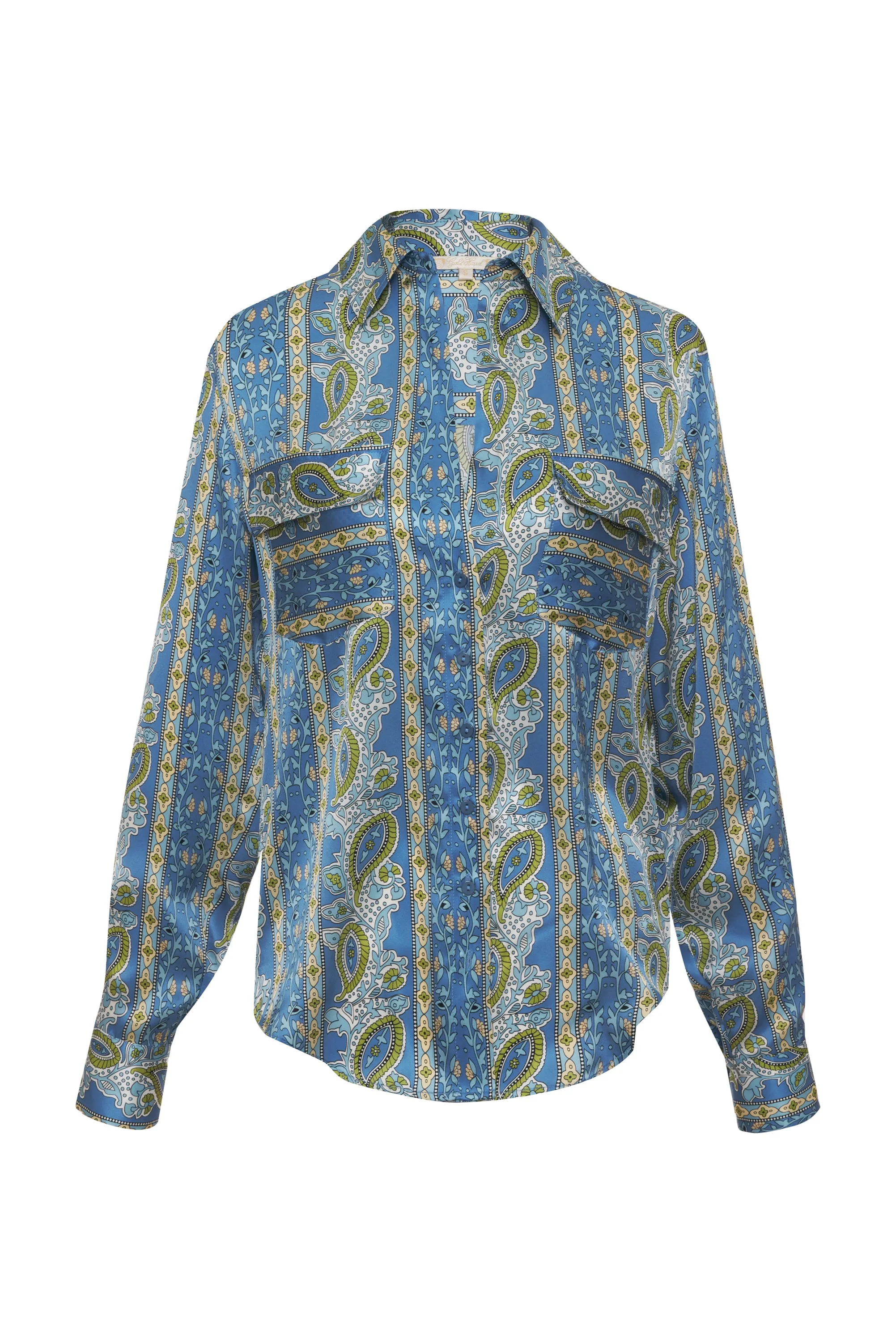 Capri Pocket Shirt Mediterranean Blue