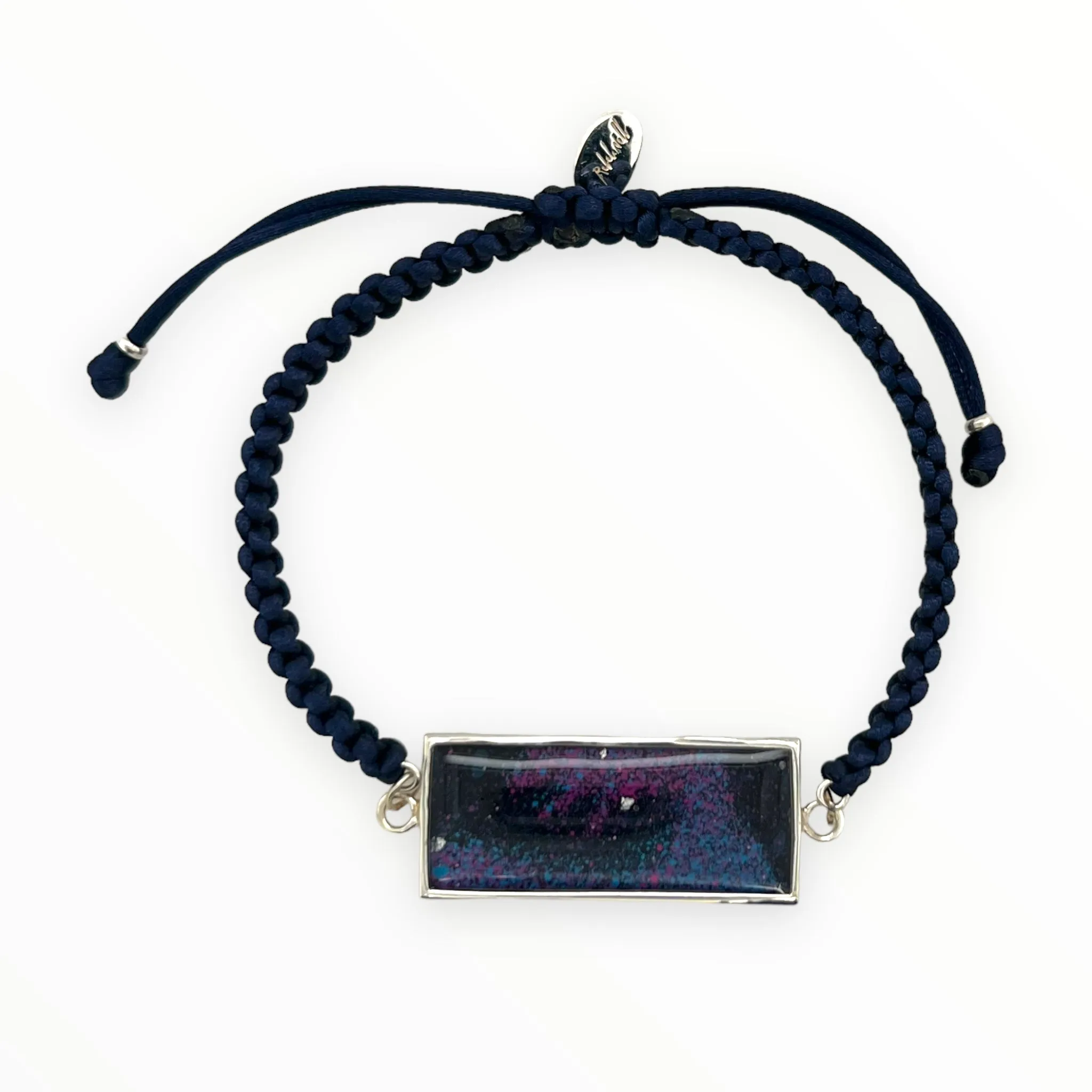 Carl Bracelet | Silver | Navy
