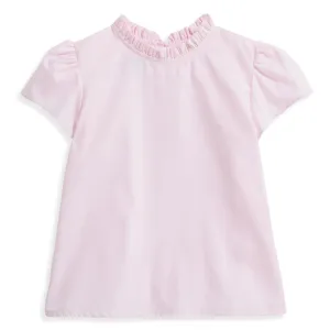 Caroline Blouse -- Pink Poplin