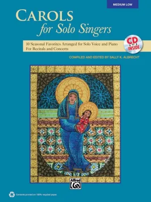 Carols for Solo Singers Medium Low