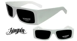 Cat 4 LOCS  White Frame " KINGPIN" FLAT TOP