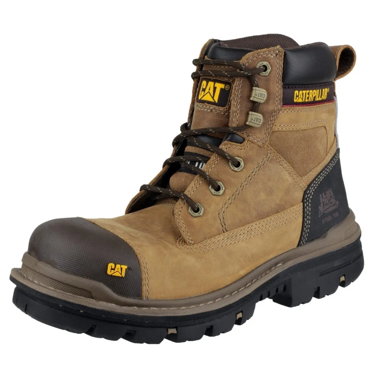 Caterpillar Gravel 6" S3 Steel Toe & Midsole Safety Boots