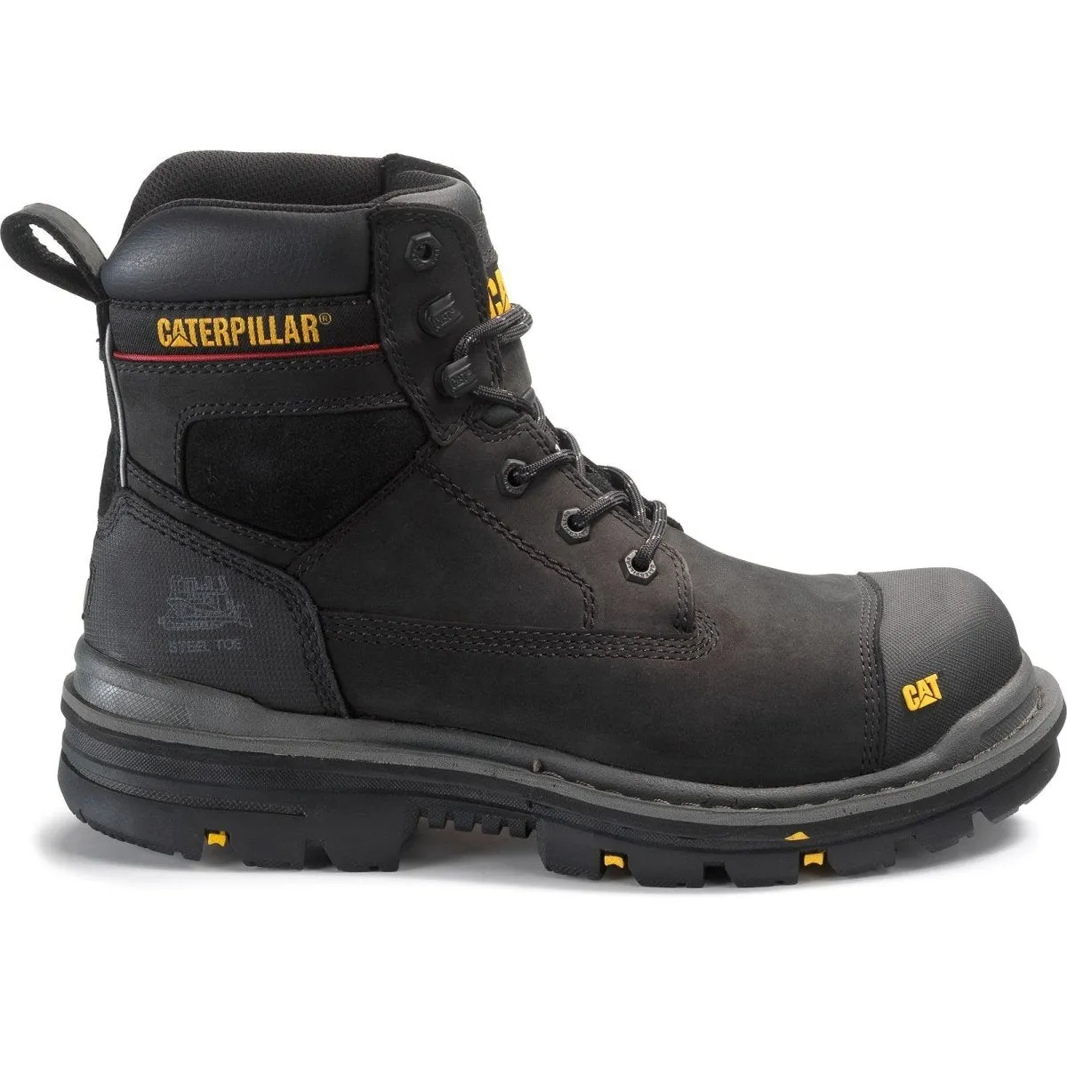 Caterpillar Gravel 6" S3 Steel Toe & Midsole Safety Boots