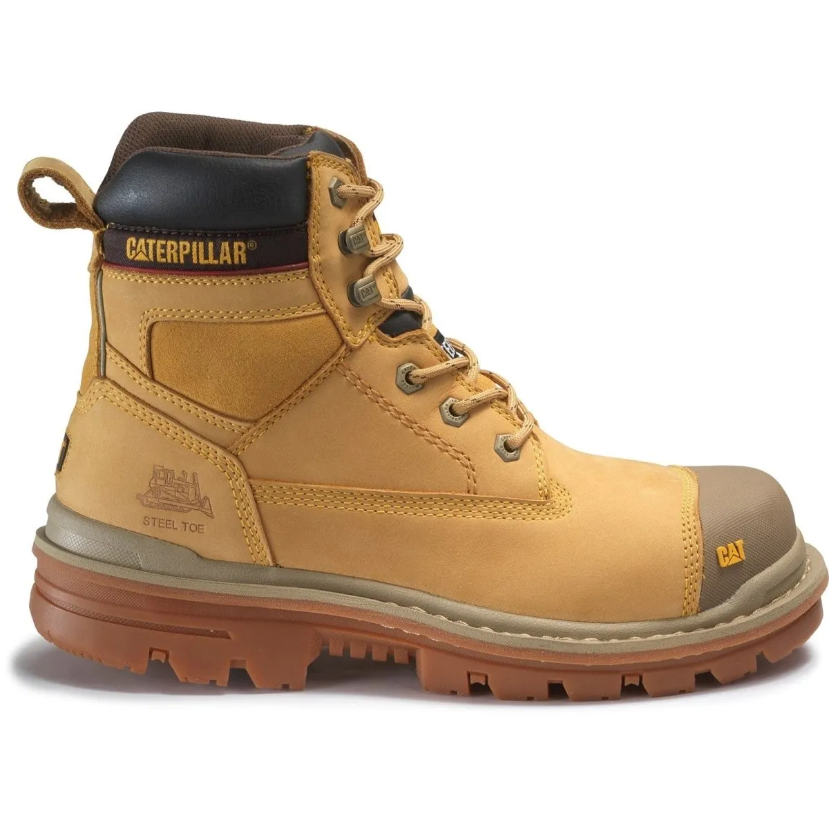 Caterpillar Gravel 6" S3 Steel Toe & Midsole Safety Boots