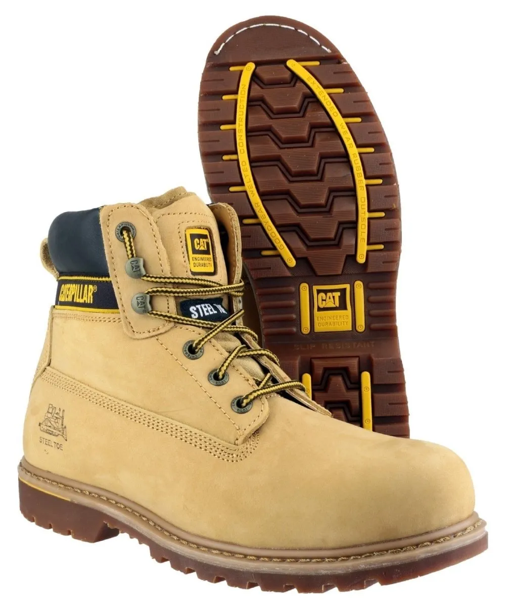 Caterpillar Holton S3 Goodyear Welted Safety Boots