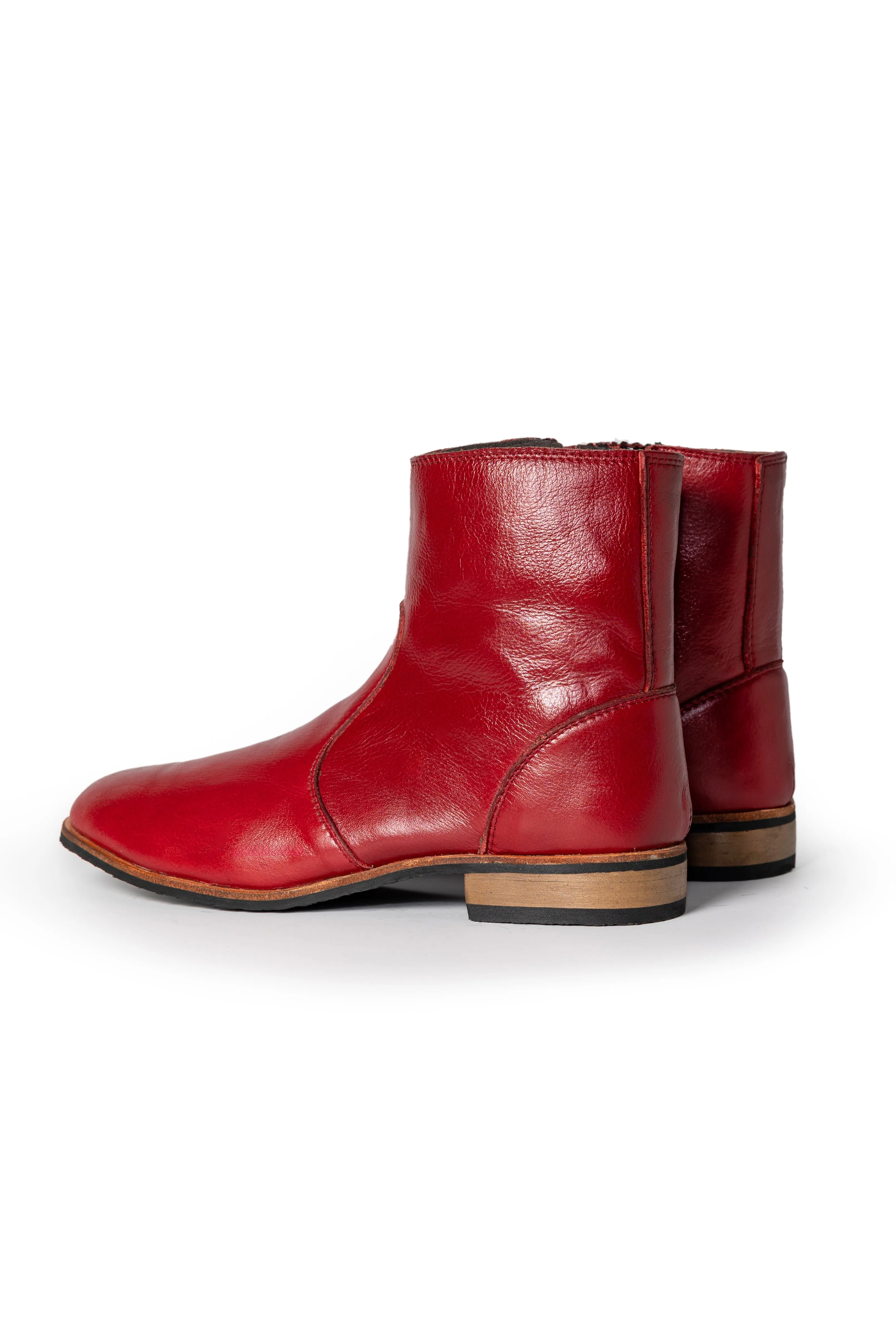 Celi Ankle Leather Boots