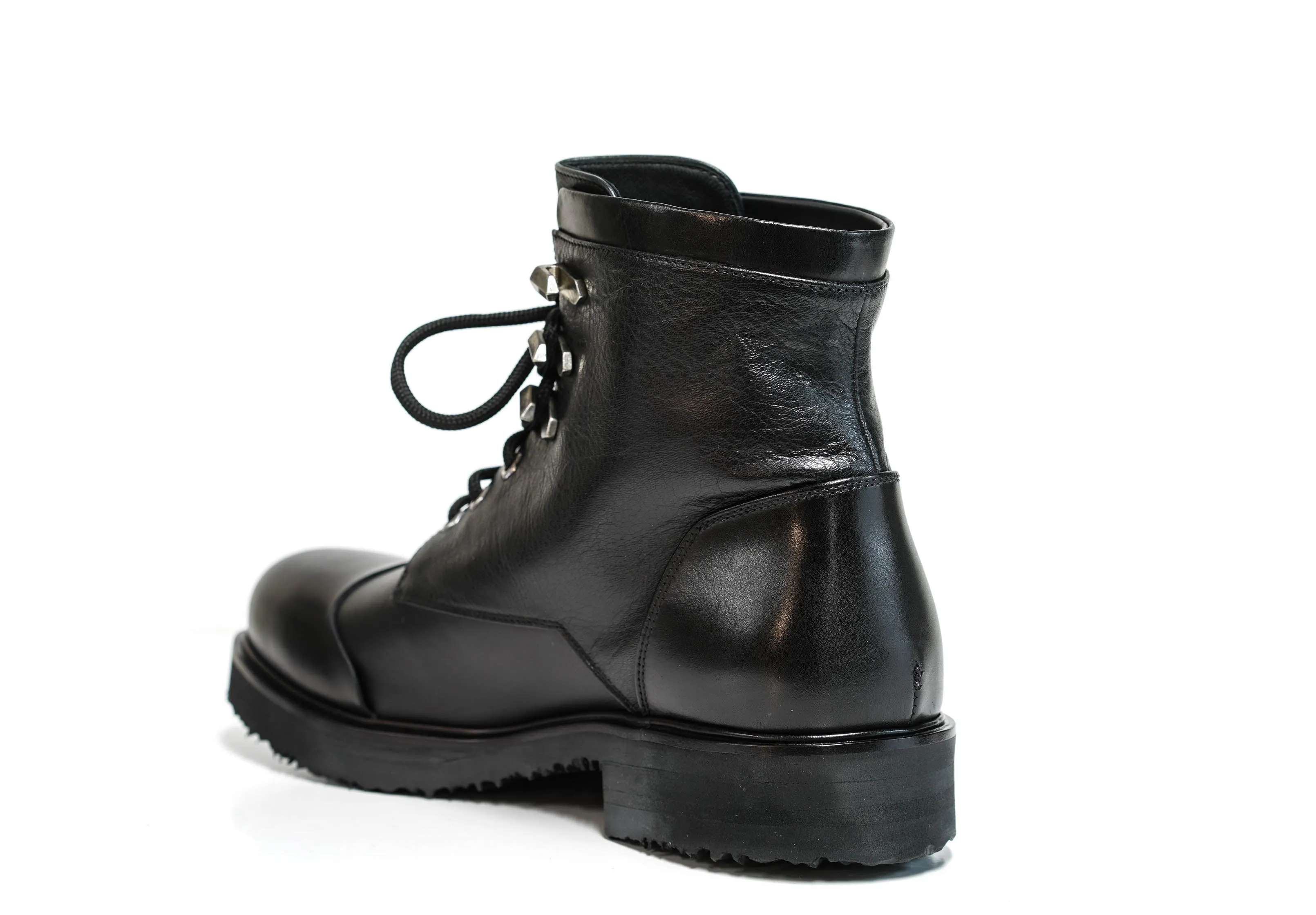 Cesare Paciotti Men’s Black Lace Up Boot Z58101 40% off