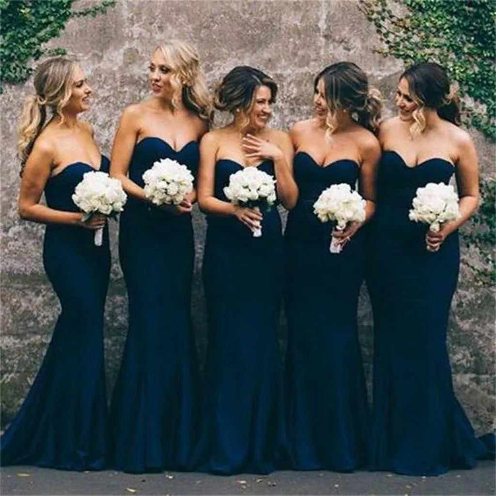 Cheap Sweet Heart Mermaid Fashion Long Bridesmaid Dress,WG230