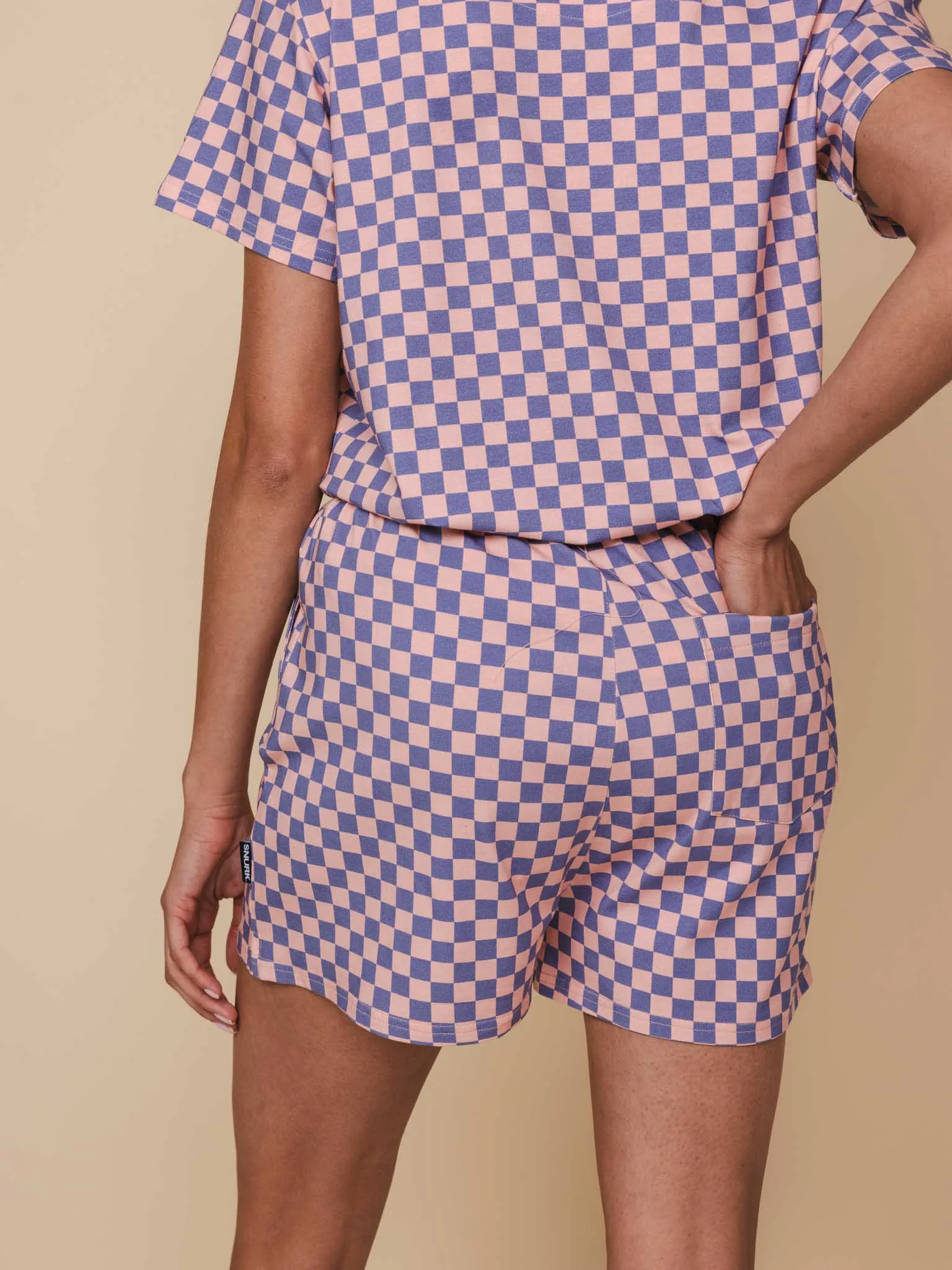 Check Shorts Dames